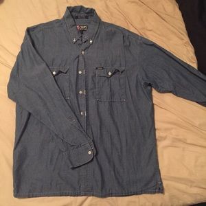 MENS CHAPS BY RALPH LAUREN BUTTON DOWN
